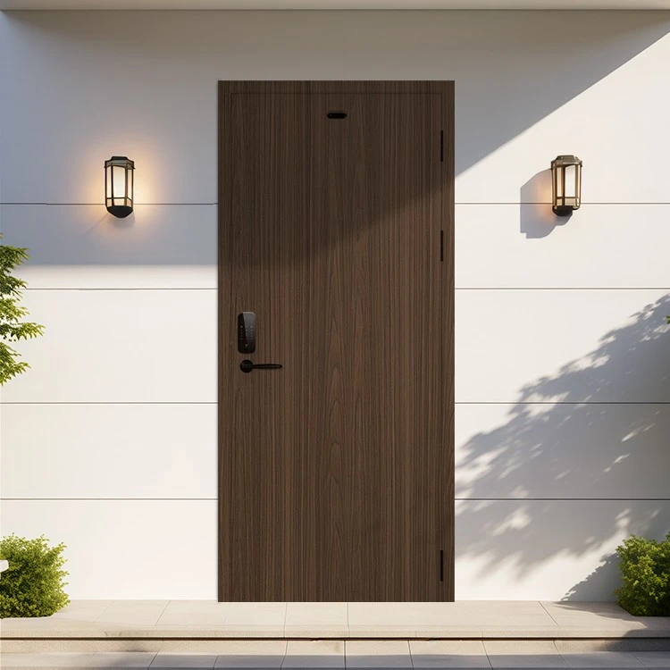 Aluminum Wooden Smart Entry Doors suppliers